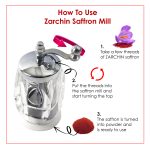 how to use saffron mill