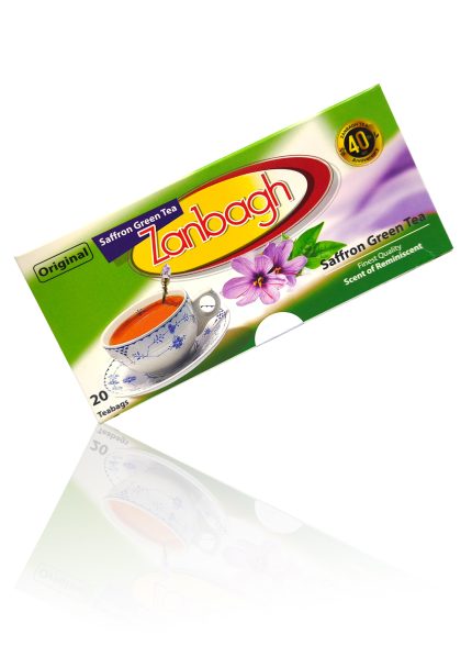 zanbagh saffron green tea